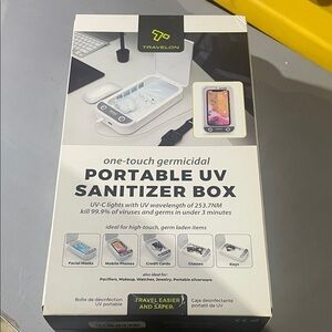 Travelon Portable Germicidal UV Sanitizer Box-NWT!